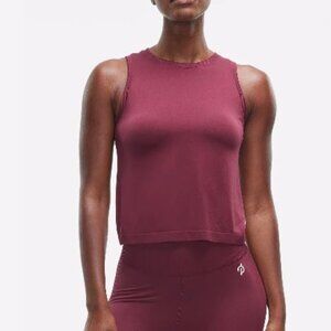 Peloton Women's Seamless Crop Muscle Tank - M/L NWT